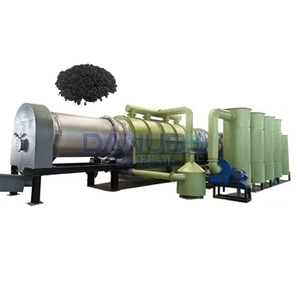 Four de carbonisation continu professionnel pour sciure de bois, coquilles de palmier, copeaux de bambou – Machine de production de carbone - Product Image 1