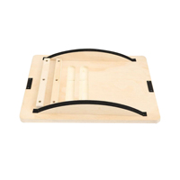 Planche d'équilibre professionnelle en bois Skyhope-K, planche inclinée de fitness, planche inclinable réglable, étireur de mollets, écologique, portable