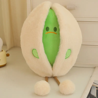 Fabricant de peluches Vente en gros Creative Peanut Melon Seeds Jouets en peluche Creative Snack Peluche douce jouet