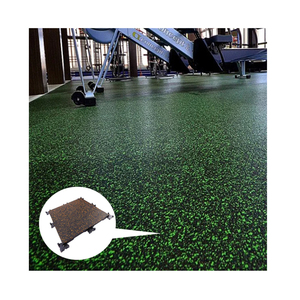 Dễ dàng cài đặt lồng vào nhau 1m 20 mét Crossfit sàn phòng tập thể dục cao su sàn gạch - Product Image 3