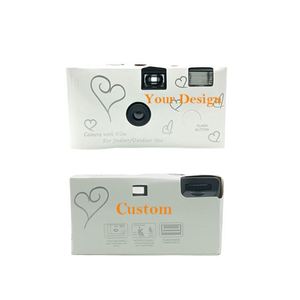 Appareil photo jetable personnalisé pour mariage avec logo, appareil photo jetable en gros pour événements, fournisseur de cadeaux pour invités - Product Image 1
