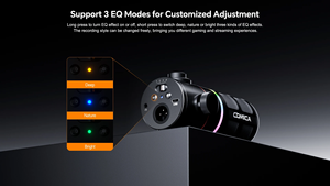 <span class=keywords><strong>COMICA</strong></span> D10 Pro, ligero, dinámico, juego de escritorio para computadora, micrófono de mano inalámbrico para grabación en vivo - Product Image 4