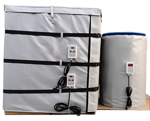 Manta Calefactora Flexible de 1860 x 860 mm para Bidones Industriales de 55 Galones, Calentador de Tanques para Bidones de Aceite de 200L, 205L y 210L - Product Image 3