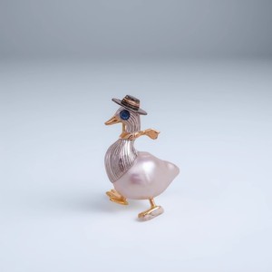 จี้แฟชั่นผู้หญิงแบบ DIY 31328 เงินแท้ S925 พร้อมลูกปัดมุกทรงเป็ดเปล่าขนาด 10-12 มม. สำหรับทำเครื่องประดับ - Product Image 4