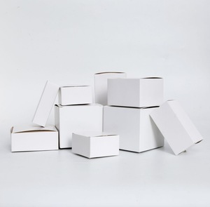 Nhà Máy Giao hàng số lượng lớn hình chữ nhật hộp màu trắng dưới chèn gấp bao bì hộp Màu sản phẩm điện tử hộp các tông màu trắng - Product Image 5