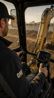 Mini-excavatrice d'occasion 303CR 303CCR 3 tonnes avec moteur Caterpillar, très demandée