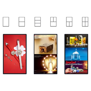 Écran d'affichage intérieur HONGNUO, affichage numérique, publicité, montage mural, design à cadre fin, 32, 43, 49, 55, 65 pouces, personnalisable - Product Image 6