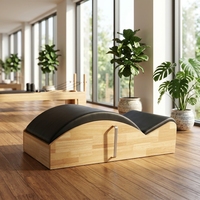 Correcteur de posture en bois de chêne massif de qualité studio, réglable, pour améliorer la posture, la stabilité du tronc, les bienfaits pour la santé et l'exercice physique