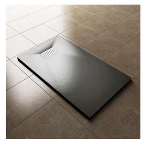 <span class=keywords><strong>Plato</strong></span> de <span class=keywords><strong>Ducha</strong></span> Rectangular de Granito Negro Bluestone, Bandeja de Mármol Tallada, Base de <span class=keywords><strong>Ducha</strong></span> de 36 x 40 - Product Image 4