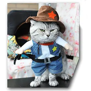 2023 Funny Halloween Christmas Suits Pet Costume Cosplay For Cat And Small Dog Clothing