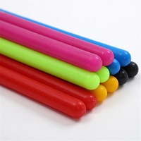 Hotsell bunte jazz-trommel-teile gummistrommel sticks 5a nylon spitze trommel stick mit oem-dienst