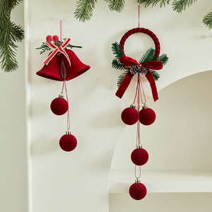 Adornos Navideños con Campanas y Lazos para Árboles y Decoración de Actividades en Tiendas - Product Image 2