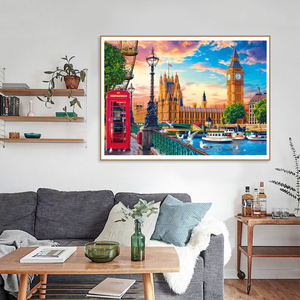Kits <span class=keywords><strong>de</strong></span> <span class=keywords><strong>punto</strong></span> <span class=keywords><strong>de</strong></span> <span class=keywords><strong>cruz</strong></span> para decoración del hogar, bordado, <span class=keywords><strong>punto</strong></span> <span class=keywords><strong>de</strong></span> <span class=keywords><strong>cruz</strong></span>, bricolaje, 11CT, bajo nivel <span class=keywords><strong>de</strong></span> pedido, <span class=keywords><strong>personalizado</strong></span>, hermoso paisaje <span class=keywords><strong>de</strong></span> Londres - Product Image 2