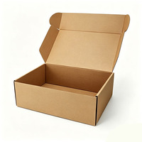Boîtes d'expédition en carton ondulé recyclables en gros d'usine, gaufrage, pelliculage mat, doublure en éponge, fermeture magnétique, personnalisables