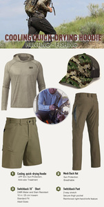 Gorra de Caza y Táctica Personalizada con Protección UV, Gorro para Exteriores con Diseño de Camuflaje Personalizado, Color y Logotipo Bordados, Gorra de Caza con Estampado - Product Image 5