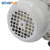 STARFLO 230V AC 50LPM 25PSI Taşınabilir Elektrikli Küçük Yakıt Transfer Pompası, Dijital Akış Ölçerli