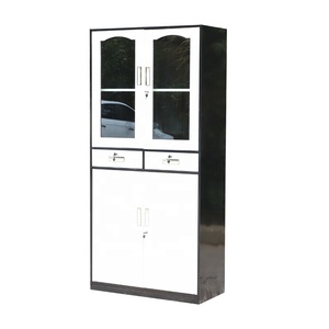 Goshen OEM ODM YongKang usine Double porte design moderne <span class=keywords><strong>pas</strong></span> <span class=keywords><strong>cher</strong></span> bureau de stockage en acier/métal armoire/classeur - Product Image 3