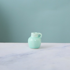 Imán de nevera con mini jarrón de cerámica de Jingdezhen transfronterizo, decoración floral creativa con inserción magnética, objeto DIY moderno y sencillo - Product Image 4