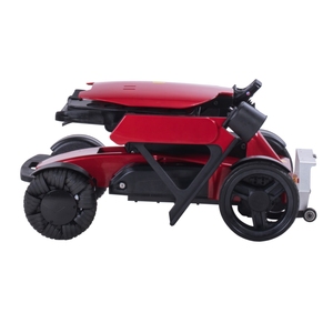 Silla de Ruedas Eléctrica Plegable con Respaldo Ergonómico, Batería de Litio, Altura Ajustable y Controlador LCD - Product Image 6