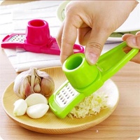 Mini hachoir à gingembre et à ail, outil de coupe multifonctionnel, presse à ail manuelle, râpe à gingembre et à ail