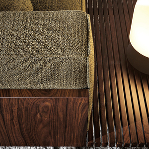 AOMISI CASA Canapé <span class=keywords><strong>Brasilia</strong></span> en tissu italien moderne personnalisé, ensemble de canapés modulaires en bois de rose, meubles de salon, fauteuil, chaise longue - Product Image 4