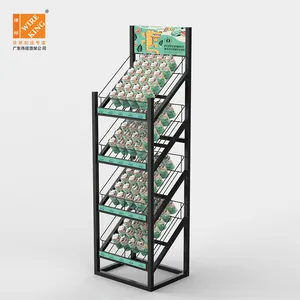 Espositori personalizzati per bevande minimarket supermercato mensola per bevande con Display Soft Cola per bevande