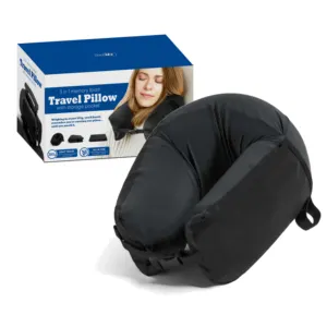 3合1扭小个性颈枕旅行手记忆泡沫旅行枕头