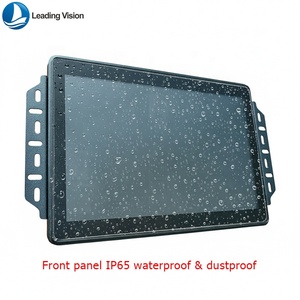 شاشة لمس سعوية 7 بوصة لـ <span class=keywords><strong>Raspberry</strong></span> <span class=keywords><strong>Pi</strong></span> 4 - واجهة USB/DVI جديدة مقاومة للماء IP65 بدقة 1024×600/1280×720 - Product Image 4