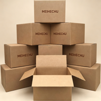 Cajas de Cartón Corrugado Personalizadas para Embalaje de Comercio Electrónico Minorista, Fábrica OEM, Cartones de Envío al por Mayor, Embalaje Duradero para Exportaciones