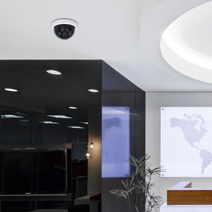 สีขาวกระพริบ <span class=keywords><strong>IR</strong></span> แสงบ้านกล้องวงจรปิดกลางแจ้งโดมหุ่นปลอมกล้องรักษาความปลอดภัย - Product Image 4