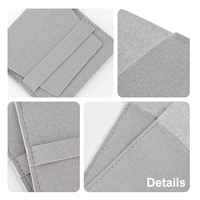 Pochette à bijoux en daim imprimée sur mesure 10x10cm, style enveloppe, petit sac de rangement pour bagues et boucles d'oreilles