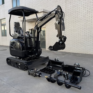 Mini-excavatrice 1,6 tonne avec moteur EPA, haute performance, pour l'agriculture, sur chenilles, petite pelle, personnalisable, livraison gratuite - Product Image 1