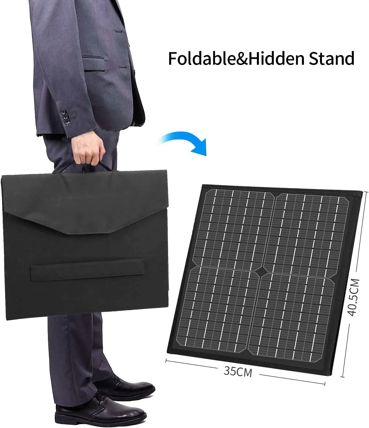 Factory Wholesale Cheapest 100w Portable Flexible Solar Panels / 100W Foldable Solar Panel Kit for Solar Energy System Home