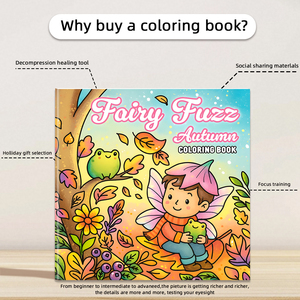 Libro da colorare di Halloween 24 fogli, ideale per il divertimento di Halloween per bambini - Product Image 4