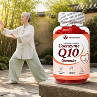 Gummies CoQ10 véganes sans OGM pour le soutien antioxydant, la santé cardiovasculaire et l'énergie cellulaire
