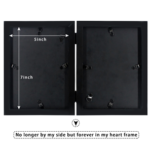 Coffret Cadre Commémoratif pour Animaux de Compagnie 2026 – Cadre Photo Double Face 5x7 avec Poème de Condolences et Collier pour Hommage aux Chiens et Chats - Product Image 4