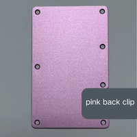 Penjepit Dompet Logam Grosir Pabrik, Tempat Kartu Kredit, Dompet Aluminium Sederhana, Cocok untuk Penyimpanan Kartu Pria