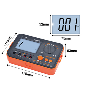 VC480C+ โอห์มมิเตอร์ดิจิตอล มิลลิโอห์มมิเตอร์ จอแสดงผลดิจิตอลเท่านั้น - Product Image 2