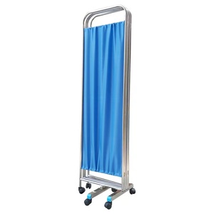Écran médical cloison rideau épaissi écran pliant avec <span class=keywords><strong>roues</strong></span> mobile clinique centre de santé écran pliant - Product Image 6
