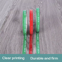 100M Fruit Groente Brood Bakkerij Voedselverpakking Bind Zak Hals Sealer Plastic Tape Machine Speciale Afdichting Voor Verpakking