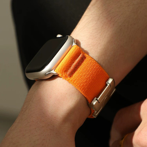 Bện Nylon Ban Nhạc Đồng Hồ Cho Apple Xem Siêu 2 Ban Nhạc 49Mm Sang Trọng Dù Dây Đeo Cho Apple Xem 10 Ban Nhạc 46Mm 42Mm 45Mm Correa - Product Image 5