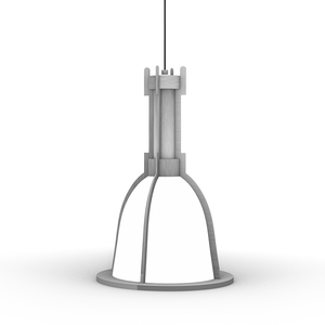 Lampada da soffitto industriale professionale di alta qualità dal Design Versatile con tecnologia a Led - Product Image 2