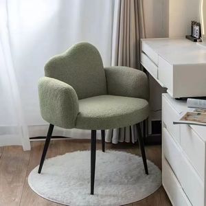 Bedroom lambskin chair study <b>computer</b> chair makeup cloud chair nail salon chair customer chair in nail salon manicure chair - Product Image 4