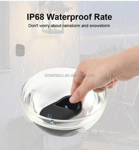 Sonnette de porte <span class=keywords><strong>longue</strong></span> <span class=keywords><strong>portée</strong></span> 1000ft 4 niveaux de volume 38 carillons Sonnette <span class=keywords><strong>sans</strong></span> <span class=keywords><strong>fil</strong></span> auto-alimentée - Product Image 6