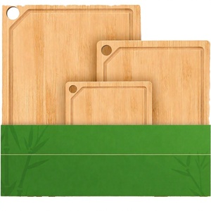 Tabla de Cortar Rectangular Plegable de Bambú Ecológica con Ranura para Jugos, Apta para Lavavajillas, 1.5 cm de Grosor, para Charcutería y Servir - Product Image 4