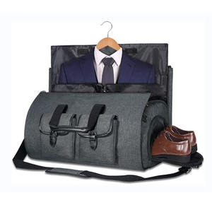 Bolsa de Viaje 2 en 1 para Ropa, Bolsa para Trajes Antiarrugas con Sección de Gran Capacidad - Product Image 5