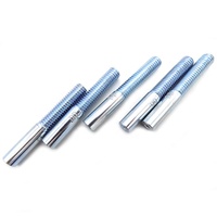 Factory Direct Custom 1/8 Inch Stamped Galvanized Thread Rod Stud High Tensile Steel Anti Rust for Construction Electrical