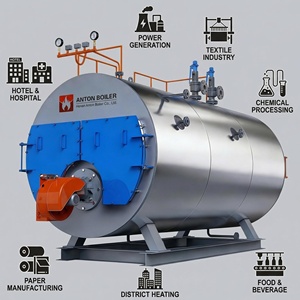 <span class=keywords><strong>Chaudière</strong></span> à vapeur à tubes de fumée pour usage industriel, 20 tonnes par heure - Product Image 2