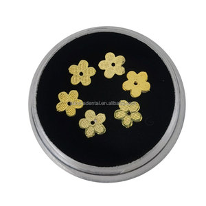 Décorations buccales multifonctionnelles en cuivre pur, plaquées or 18 carats, pour l'hygiène dentaire – Meilleures ventes - Product Image 4