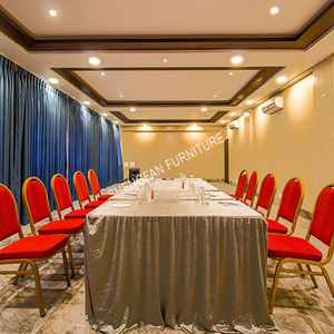 Comodo usato in metallo per matrimoni <span class=keywords><strong>sedie</strong></span> da <span class=keywords><strong>tavolo</strong></span> banchetto <span class=keywords><strong>sala</strong></span> Hotel sedia evento per soggiorno cucina cuscino in schiuma impilabile - Product Image 6